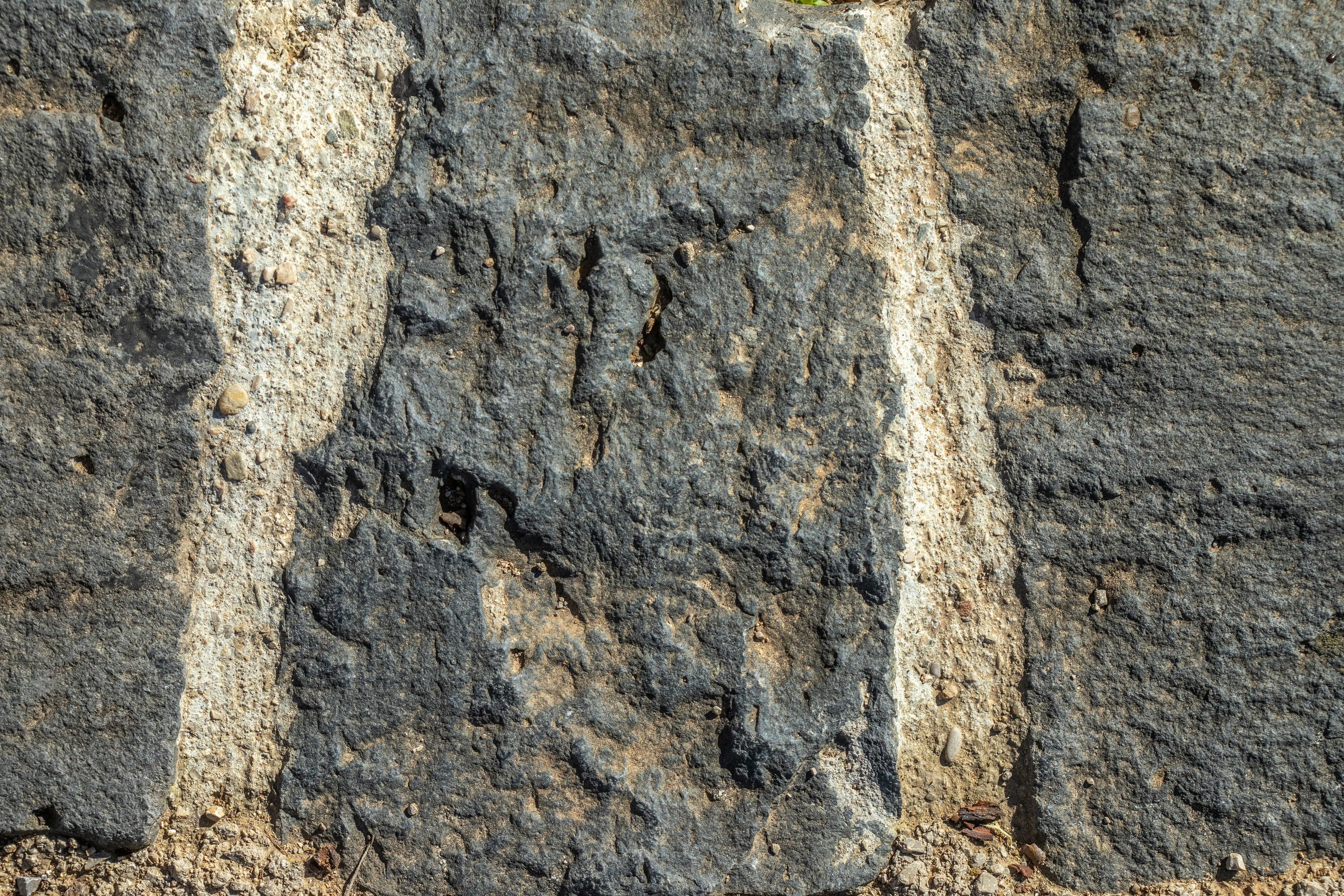 Granite exterior wall detail, coastal